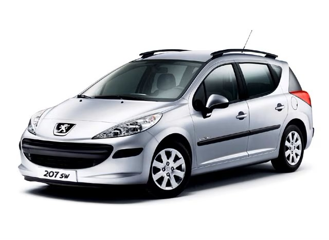 Peugeot 207 kombi 2006-2013 lyžiny